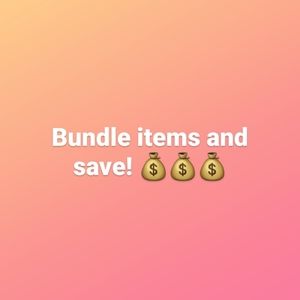 Bundle items and save! Offers are welcome!